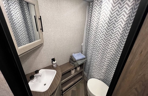 Bridgeport Resort | Travel Trailer With a Lake View: Your Cozy Escape Awaits!