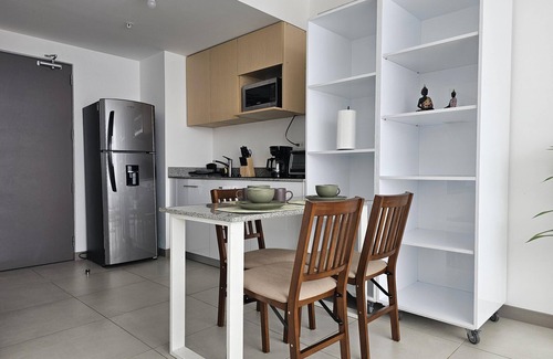 San Pedro Apartment | Tropical Vista iFreses, 2nd floor! AC, TV and Pool