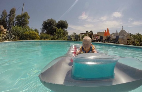 San Michele Salentino Villa | Trullo Santana With A Stunning 16 X 8 Metre Pool