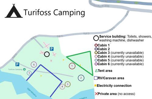 Meraker Other | Turifoss Camping Tent pitch