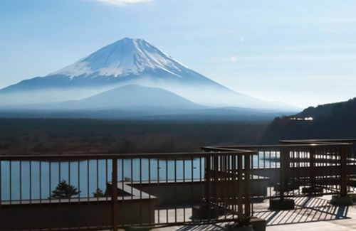 Fujikawaguchiko Hotel | Twin roompanoramic view of Mt Fuji Lake Shoji/Minamitsurugun Yamanashi