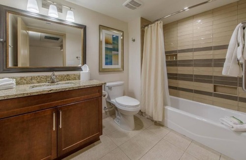 North Scottsdale Hotel | Two 2BR Villas with Balcony, Full Kitchen l Splash Pool & Game Room Access