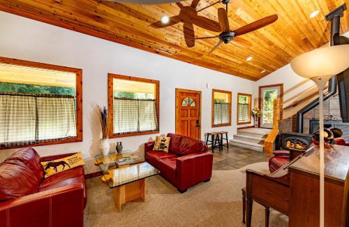 Blanchard House | Two Adjacent Cabins near Silverwood with Vintage Ice Cream Parlor & Movie Theater