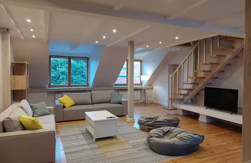 Sielce Condo | Two-level Sielecka Apartment