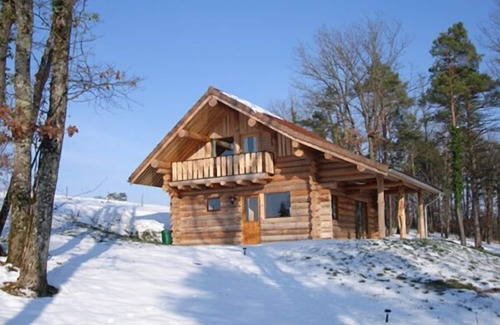 Essoyes House | Two log houses with swimming pool and sauna in Essoyes, Champagne