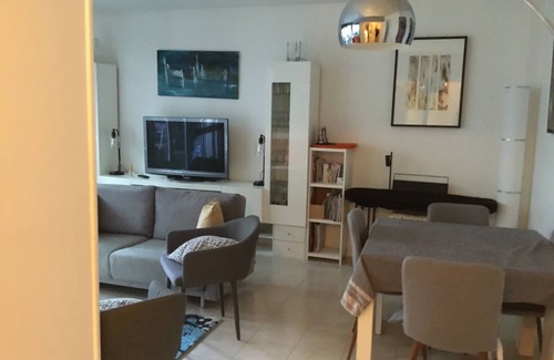 Les Halles Apartment | Two-room apartment 56 m2 full center quiet balcony elevator on interior garden