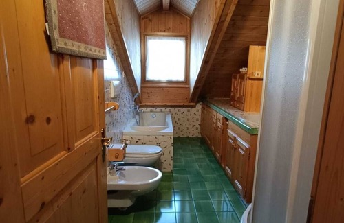 Ossana Apartment | Typical attic room in Fucine di Ossana for one or two families