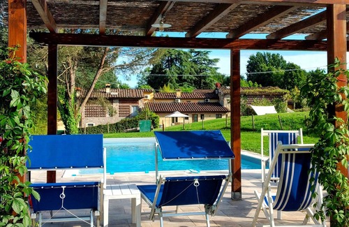 Lucca House | Typical Tuscan farmhouse with Private Saltwater Pool and immense Garden