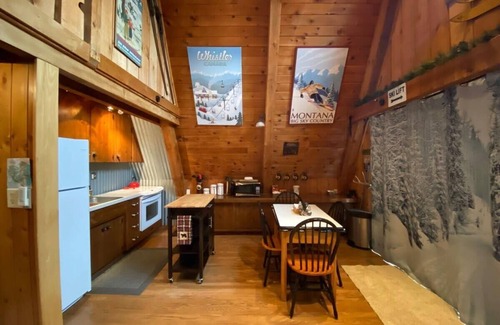 Bessemer Ski Chalet | U.P Norse A-frame ~ Your Adventure Basecamp!