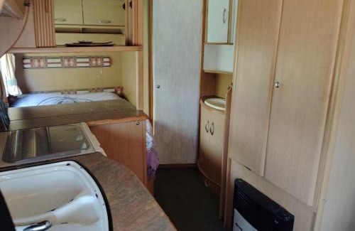 Lagos House | Uljanas caravana for 2 with view of the rescued horses