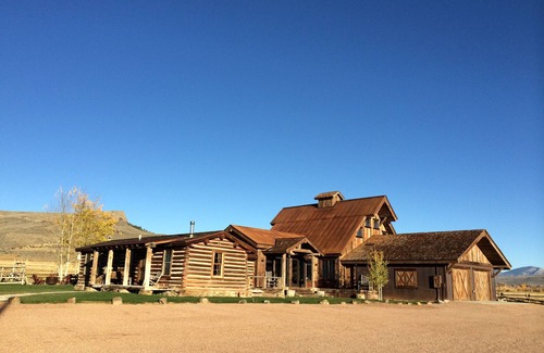 Gunnison House | Unique 40 AC Horse Friendly Ranch Renovated 1850 Miners Cabin w/3000 SF Addition