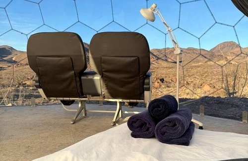 Terlingua Cabin | Unique and Pet Friendly Glamping Dome with Views of Big Bend National Park, Perfect for a Texas Glamping Getaway