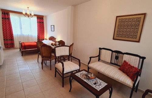 Anogia Apartment | Unique antique decorated Studio Mesili for 2 in Anogia-Crete.