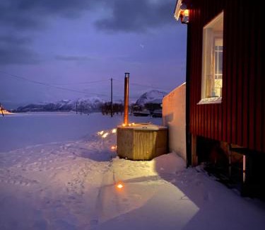 Ytre Vinje Villa | Unique Barnhouse in Amazing Gimsøy in Lofoten