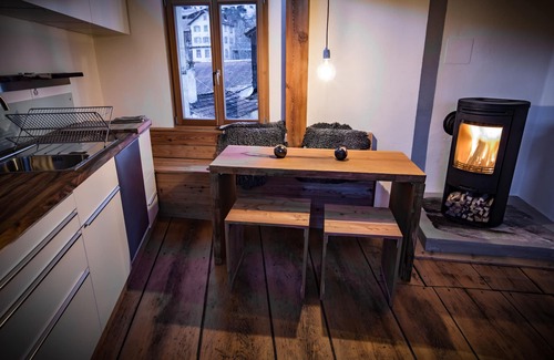 Trin Apartment | Unique Bijou With Breathtaking View Of The Swiss Alps