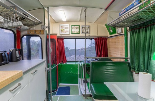 Xaghra House | Unique Bus stay with stunning views in Ramla Bay