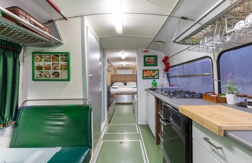 Xaghra House | Unique Bus stay with stunning views in Ramla Bay