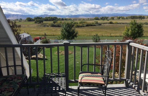 Buffalo Apartment | Unique Carriage House with Spectacular Views of the Bighorn Mountains