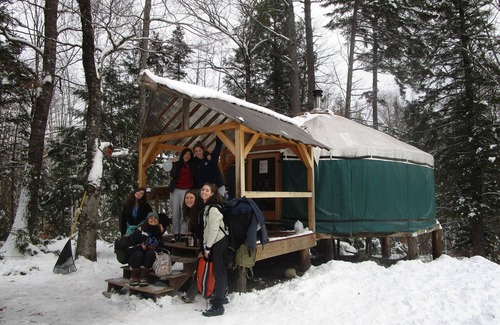 Chatham Cabin | Unique lodging in the wilderness. Off the grid location great place to disconnect and enjoy nature. Access via foot or other in wintertime.