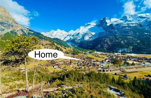 Blausee Apartment | Unique Penthouse with Gallery and Mountain View