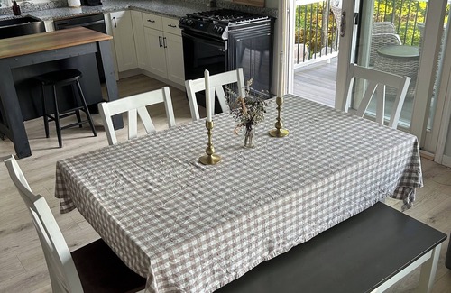 Lyman House | Unique rental with two houses on the lake in charming Lyman with AC, WiFi