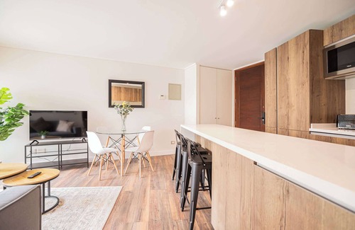 Apoquindo Apartment | Unique Stay Manquehue - 2BR Modern Design