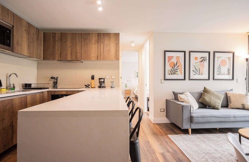 Apoquindo Apartment | Unique Stay Manquehue - 2BR Modern Design