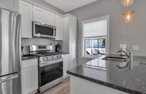 Lime Lake-Machias House | Unit 2 · Modern, 2BR Lakefront Cottage