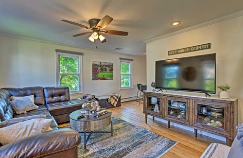 Highland Falls House | Updated Home with Patio Half Mile to West Point