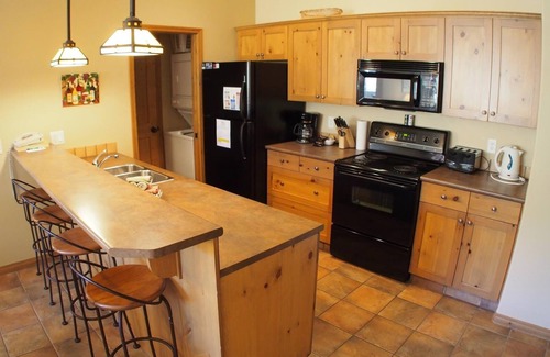 Sun Peaks Condo | Upper level 2 bedroom condo with courtyard view and easy access to ski runs