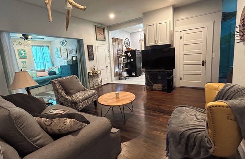 Bay Front To La Porte House | Upper Story Bay House! Relax and enjoy Sunrises and walk to Sylvan Beach!