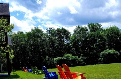 Waymart Condo | Upscale yet rustic haven in the Poconos!
