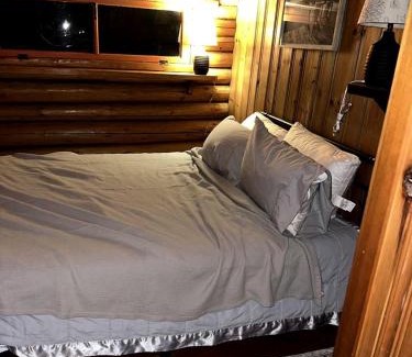 Portage Lake House | Charming Lakeside Cabin Bungalow with Timeless Rustic Beauty near Portage Lake in Maine