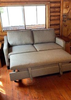 Portage Lake House | Charming Lakeside Cabin Bungalow with Timeless Rustic Beauty near Portage Lake in Maine