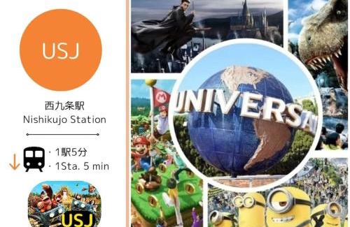 Konohana Apartment | USJまで1駅5分 -301 Residential Hotel Alex - 西九条駅から徒歩4分の好立地