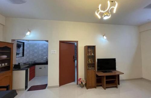 Coimbatore Apartment | V4 Stay - Luxury 1 BHK AC Suite sleeps 5 guests