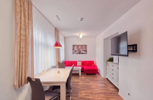 Berggieshubel Apartment | Vacation accommodation 3 "Papststein": 2 bedrooms - Ferienquartier Forsthaus