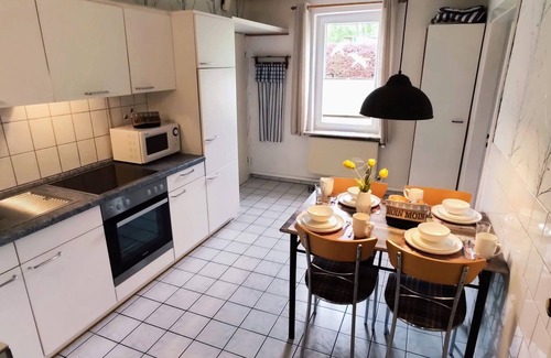 Dornumergrode Apartment | Vacation apartment directly on the North Sea with large garden and covered terrace