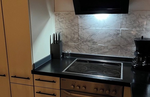 Burglesum Apartment | Vacation apartment at Knoops Park 1 bedroom; 1 living room; kitchen; bathroom, terrace