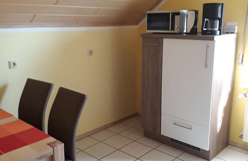 Bettenfeld Apartment | Vacation apartment Mosenbergblick - Holiday apartment shower/WC, 3 bedrooms for 1-7 p.