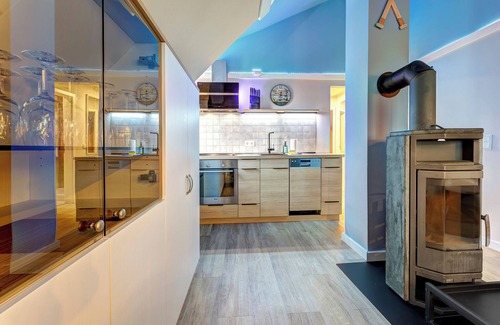 Ueckeritz Apartment | Vacation apartment with private sauna and fireplace, right on the beach.