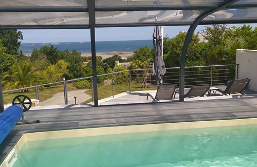 Carantec House | Vacation home la grand-voile splendid sea view