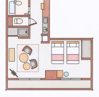 Nakajin Cho Apartment | Vacation Rental 205- 駐車場無料