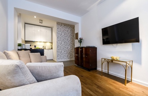Srodmiescie Południowe Apartment | VanGogh by mythings- Spacious, 1BR apartment, air conditioned, for a family
