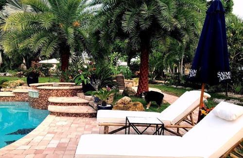 South Venice House | "Venice-Eden Lagoon House" A Salt Water Pool and Spa Oasis