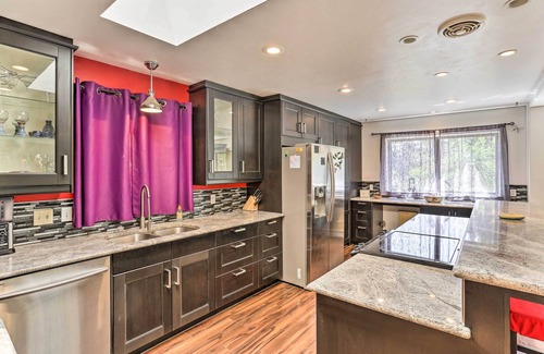 Weaverville House | Vibrant Weaverville Escape w/Deck & Creek!