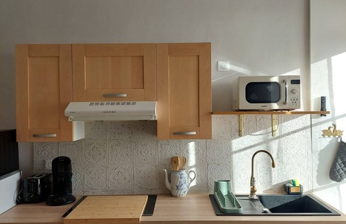Molitg-les-Bains Apartment | Vieux Chateau Le Casteil, one bedroom apartment in a 15th century castle fort.