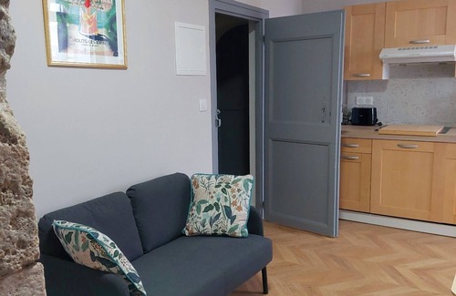 Molitg-les-Bains Apartment | Vieux Chateau Le Casteil, one bedroom apartment in a 15th century castle fort.