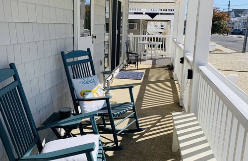 Townsend's Inlet Condo | Views! Big wrap around deck w/views of the bay & sunset & still close to beach!