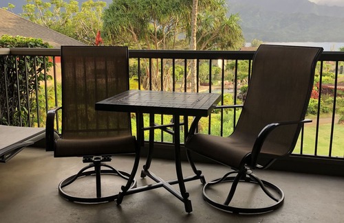 Princeville Apartment | Views Views Hanalei Bay Resort Highest Lanai View at Resort n2024 rate 239/night